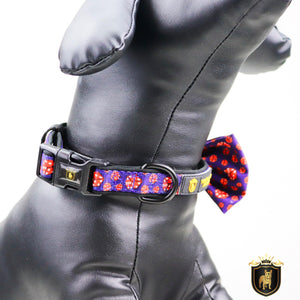 "What happens in Vegas"  Collar & Bow Tie