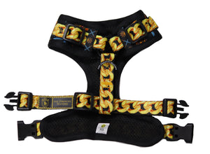 🔥NEW ARRIVAL 🔥 “King of farts “ 👑⚔️⛓💨Puppy Adjustable Harness